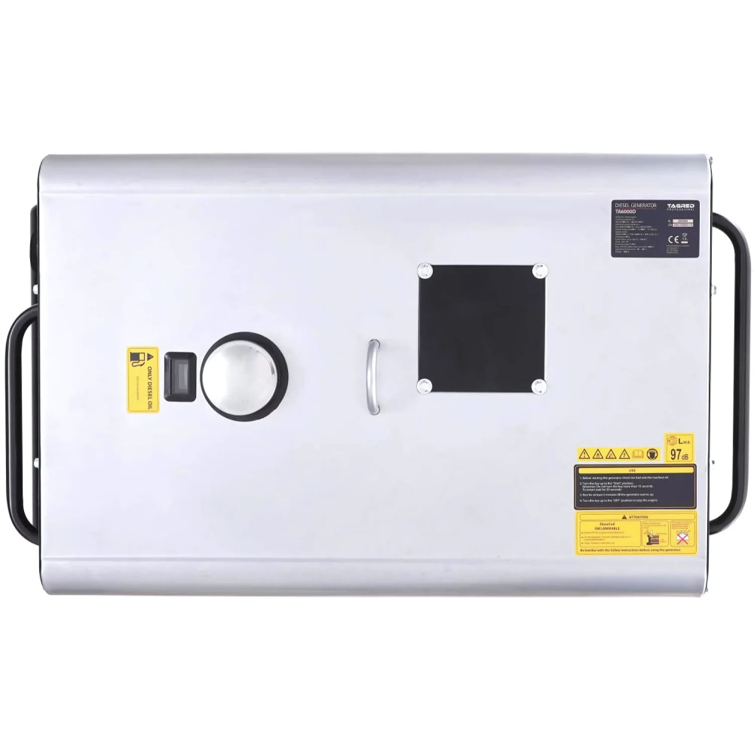 Generatore di Corrente Diesel 9000w 9Kw Silenzioso
