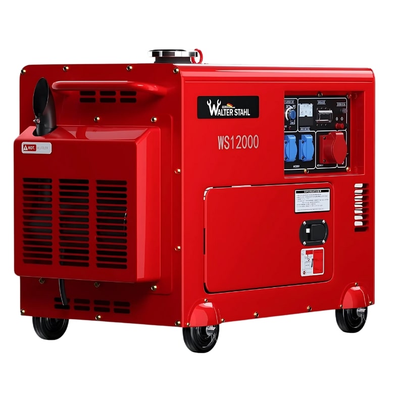 Generatore di Corrente Diesel 9000w 9Kw Silenzioso