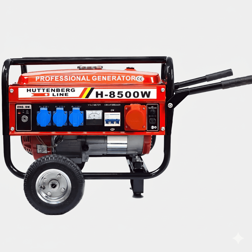 Generatore di Corrente H-8500W (220/380v) Con Chiave