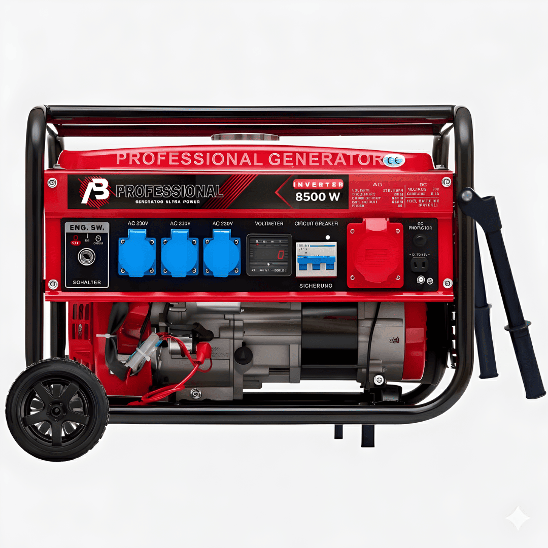 Generatore di Corrente H-8500W (220/380v) Con Chiave