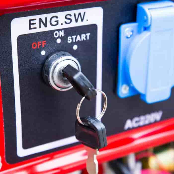 Generatore di Corrente H-8500W (220/380v) Con Chiave